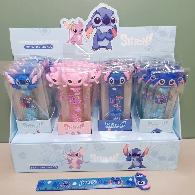 48-pezzi-stitch-15-cm-righello-per-studenti-simpatico-cartone-animato-lilo-e-stitch-disegno-righello-regali-di-cancelleria-per-bambini-all'ingrosso