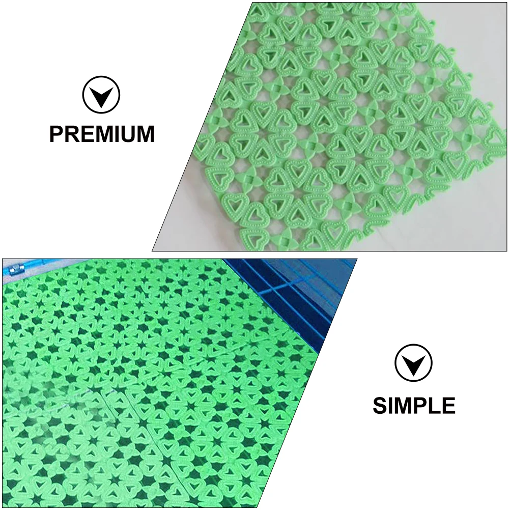 

6Pcs Cage Pad Floor for Rabbit Pet Mats Anti-Scratching Hollow Design Easy Maintenance Small Animal Cage Accessories