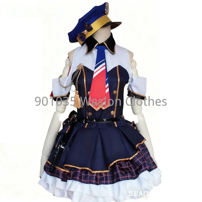 Girls Lady Minami Kotori Woman Uniform Dress Anime Love Live Cosplay Awakening Costume With Hat