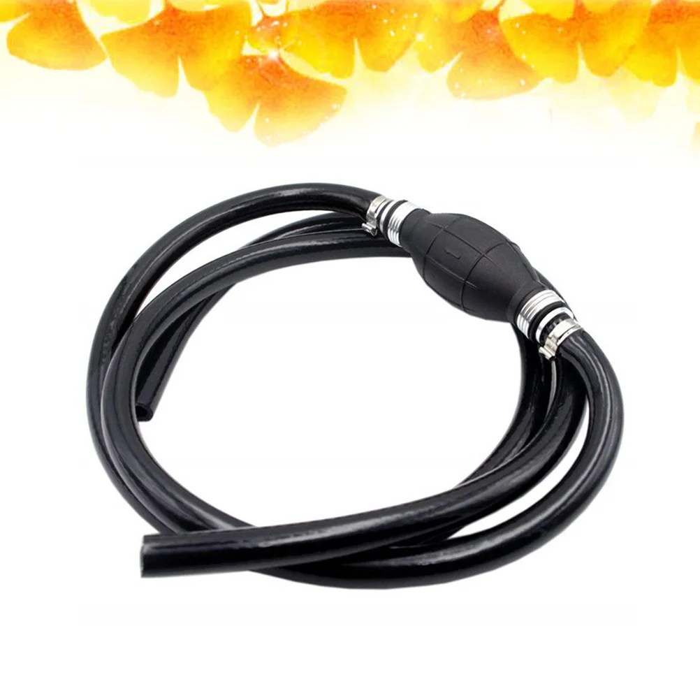 

10Mm Black Rubber Fuel Line Assembly Uv Ozone Resistant Compatible Low Permeation Fuel Bulb For Marine Boat Rv Tractor