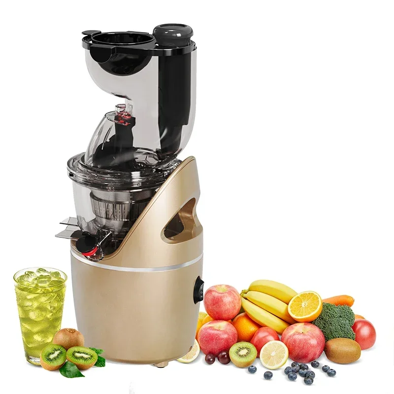 ForMulti-Functionele Elektrische Slow Juicer Machine Thuis Keuken Gebruik ABS Behuizing Met Grote Capaciteit Voor Vruchtensappen Moerbei Squeezer