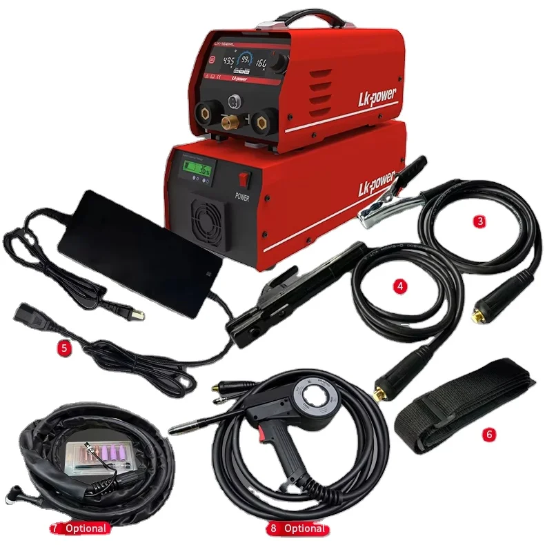 

Lkpower 2.5mm 3.2mm 1210Wh 130A Welding Machine with Replaced Battery Pack
