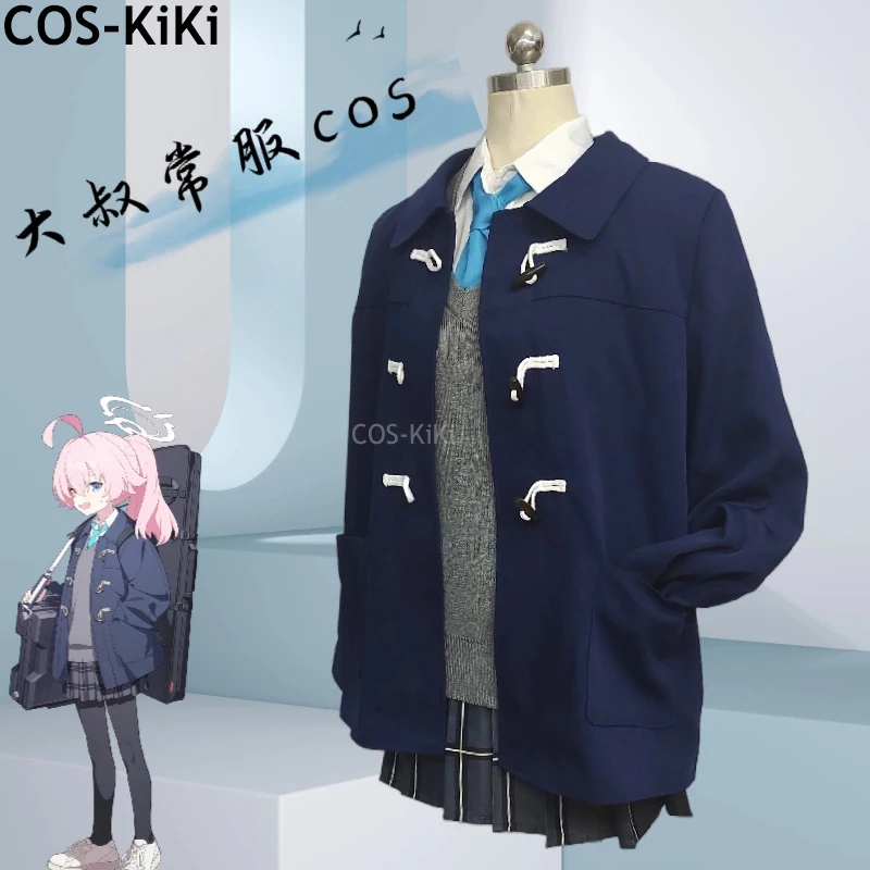 

COS-KiKi Blue Archive Takanashi Hoshino игровой костюм прекрасная униформа косплей костюм Хэллоуин наряд для вечеринки женская повседневная одежда
