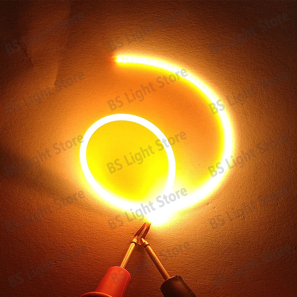 10 قطعة خيوط LED نفس المستوى DC3V يمكن قطعها 25/65/80/110/128/190/255/300/352 مللي متر اديسون لمبة خيوط مصدر ضوء لمبة مغناطيسي #4