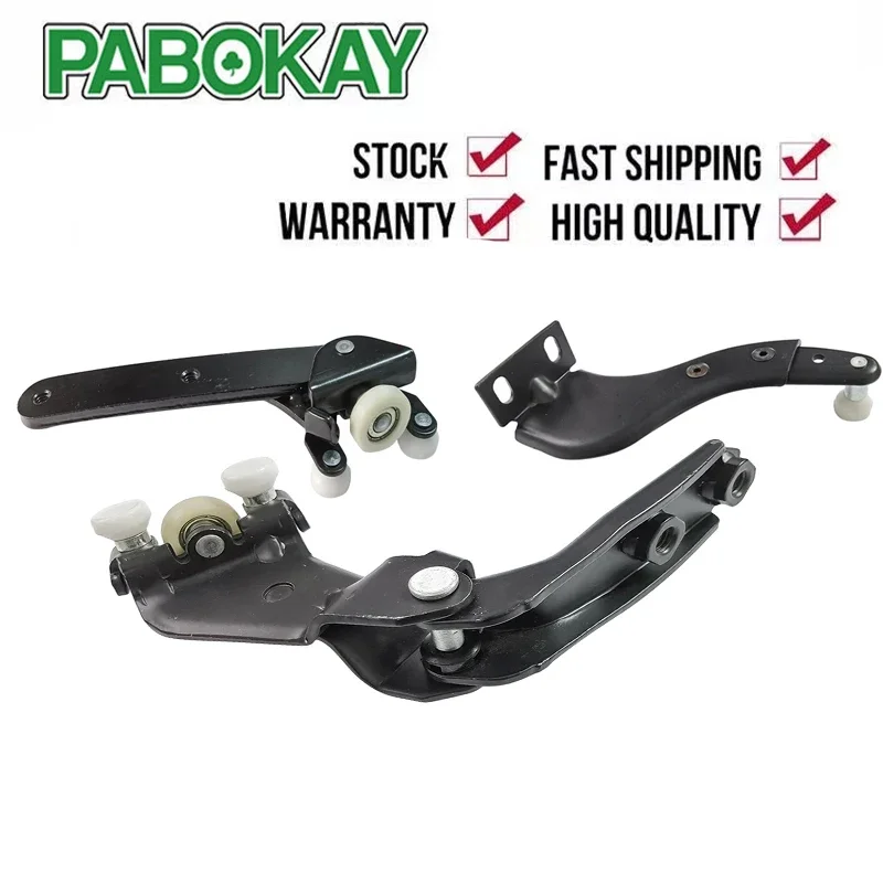 

1 SET x FOR VW CADDY DOWN CENTER TOP RIGHT SIDE SLIDING DOOR ROLLER GUIDE 2K0843398 2K0843336 2K0843436