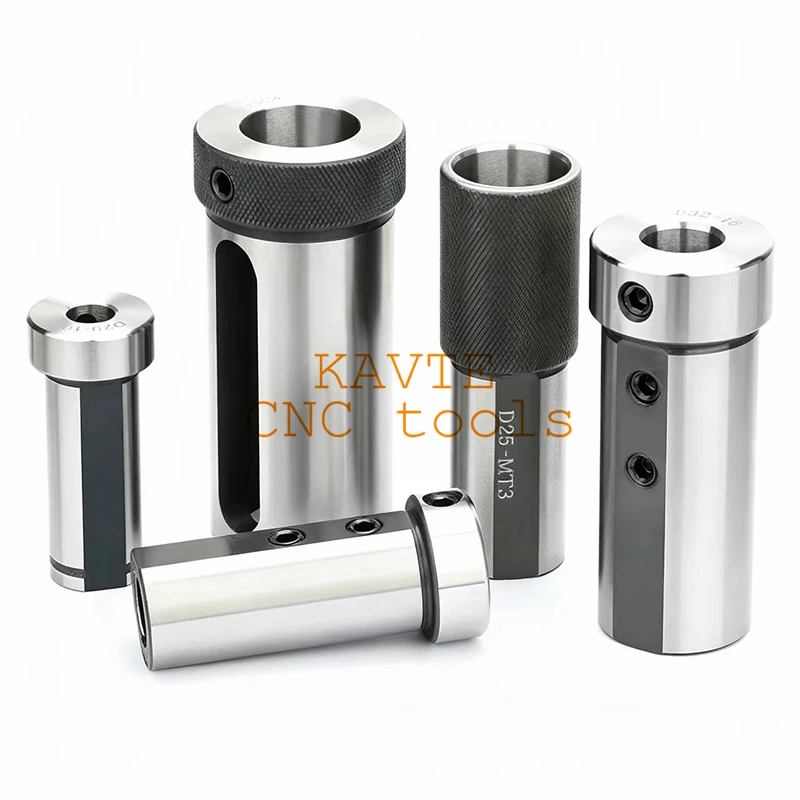CNC Lathe Tools Variable Diameter Sleeve D20 D25 D32 D40 Clamp 5 6 7 8 10 12 14 16 18 20 25 32mm MT1 MT2 MT3 MT4 Reducing Sleeve