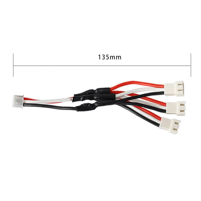 S2 S02 전기 레이싱 리모컨, RC 스피드보트 보트 예비 부품, 7.4V 2000mAh 배터리, 3 대 1 충전기 라인