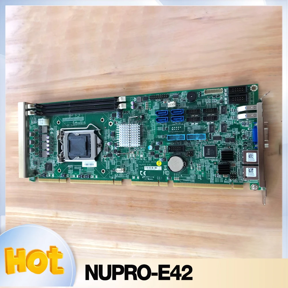 For ADLINK 51-41808-0A30 Industrial Computer Motherboard NuPRO-E42