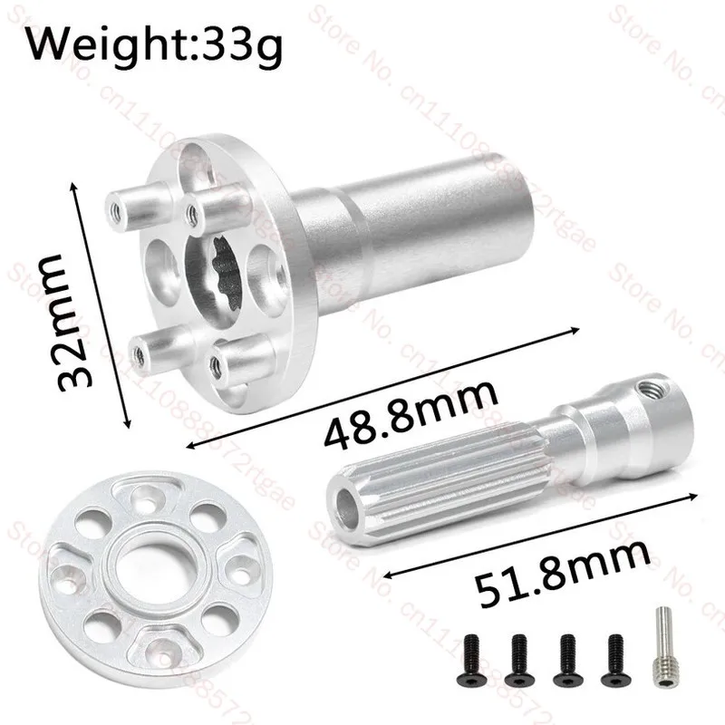 Traxxas UDR Remote control off-road vehicle metal upgrade accessories Aluminum alloy transmission shaft belt planetary gearbox