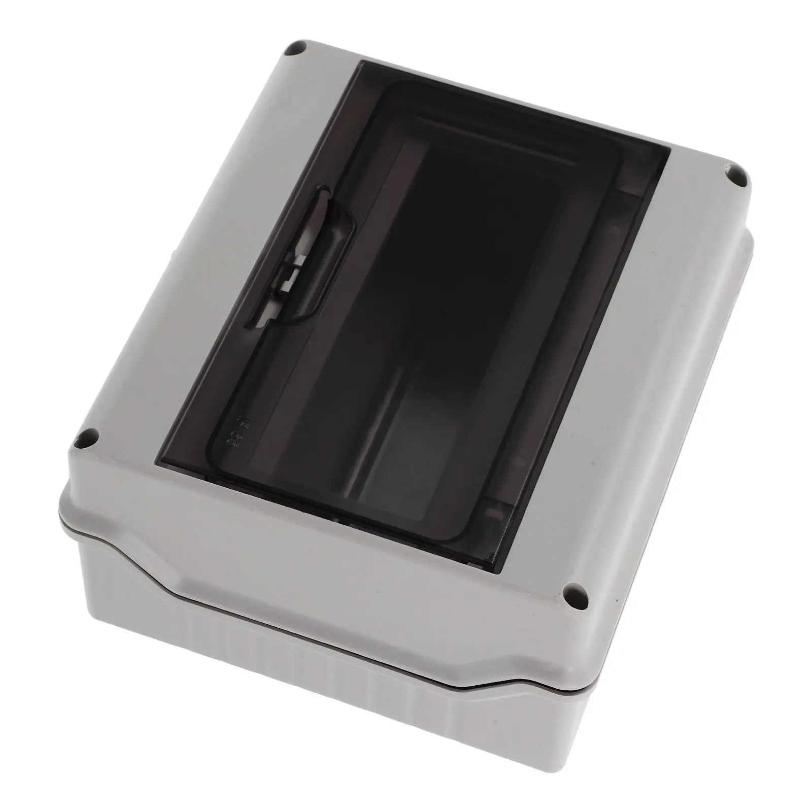 Outdoor Waterproof Circuit Breaker Box 3 Circuits Power Distribution Box for Solar Home Rv Electrical Junction Temporary Power