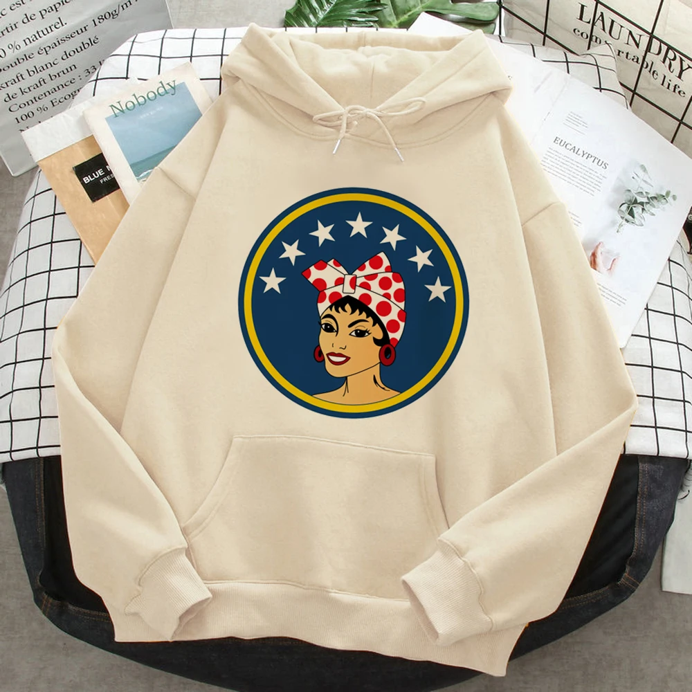 Venezuela hoodies women japanese 90s anime sweat y2k Hood women aesthetic sweater