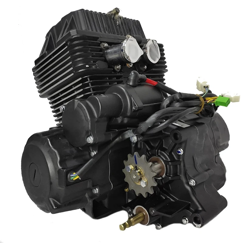 Factory Sale Zongshen 250CC Engine Assembly 2 Cylinder Air Cooling Balance Shaft Electric 6 Speed TM250 Engine For Honda