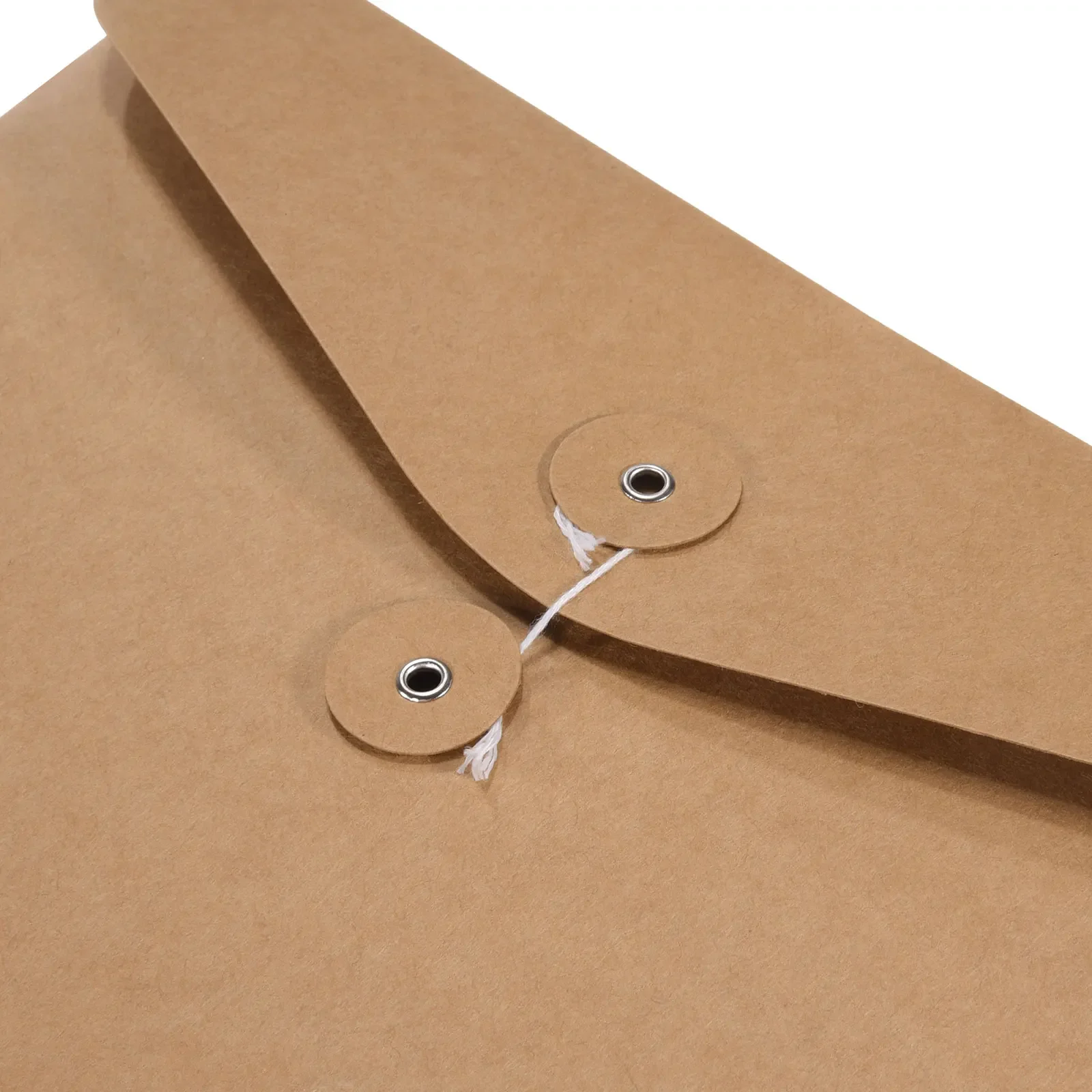 10Pcs File Storage Bag Kraft Paper Document Bag File Packaging Envelope Blank A4/A5 Document Envelopes Office Supply Stationery