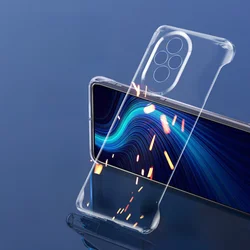 Frameless Slim Clear Hard PC Case For Honor 200 Pro ShockProof Coque Phone Cases For Honor200 200Pro Back Cover Shell