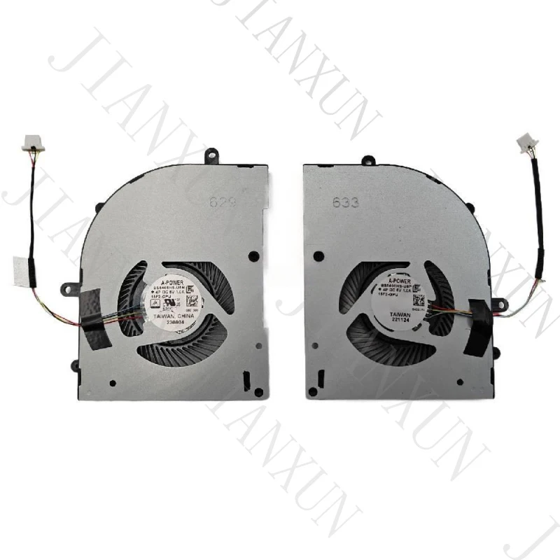 A+New For MSI Stealth 16 Studio A13VE A13VF A13VG MS-15F2 CPU & GPU Fan BS5405HS-U5N