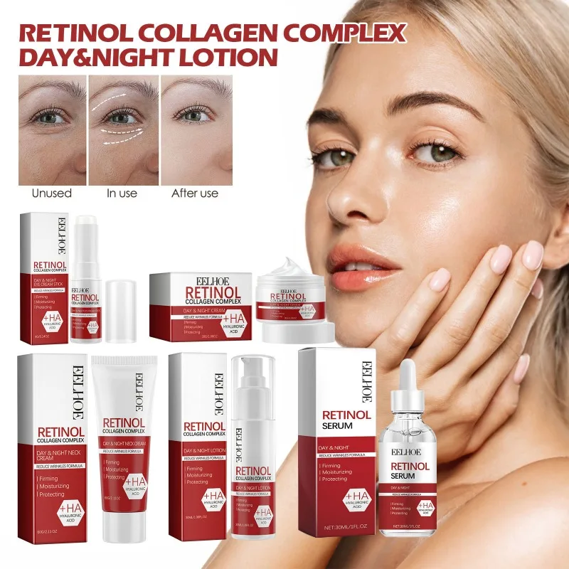 

Retinol Series Lifts & Firms Skin Fades Fine Lines Nasolabial Folds Eye Wrinkles Repairs Facial Skin