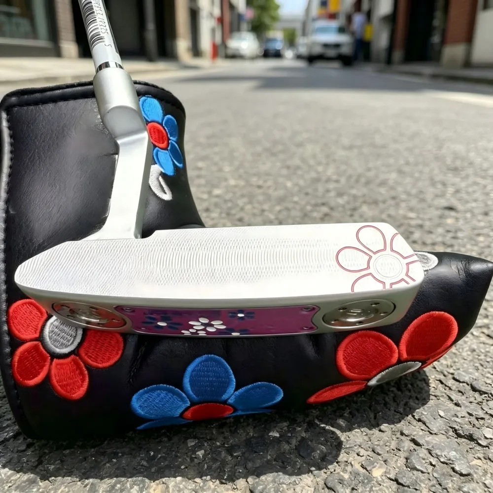 

Women Floral Pattern Golf Putter, Stylish Beginner Golf Club, Practice Putter Perfect for Putting Green Training