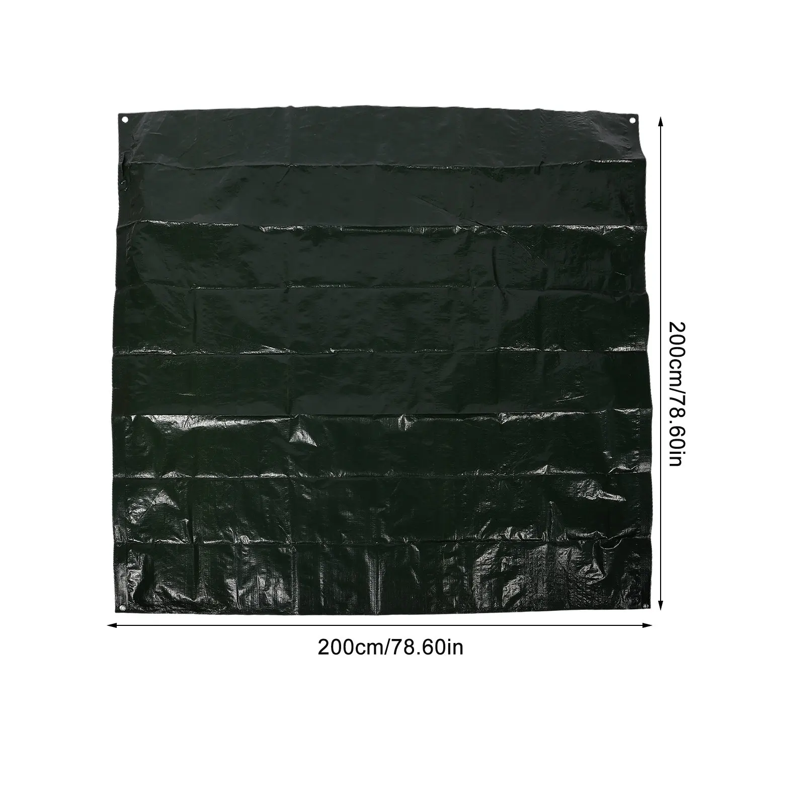 Heavy Duty Waterproof Sunshade Pe Tarp Outdoor Protective Cover Shading Cloth for Lawn Patio Vehicle Car Flower Plant with