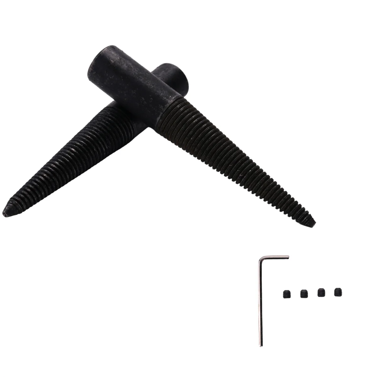 Nuevo 3 uds/1 Juego de biela de pulido adaptador de husillo cónico roscado para rueda de pulido de amortiguador de banco