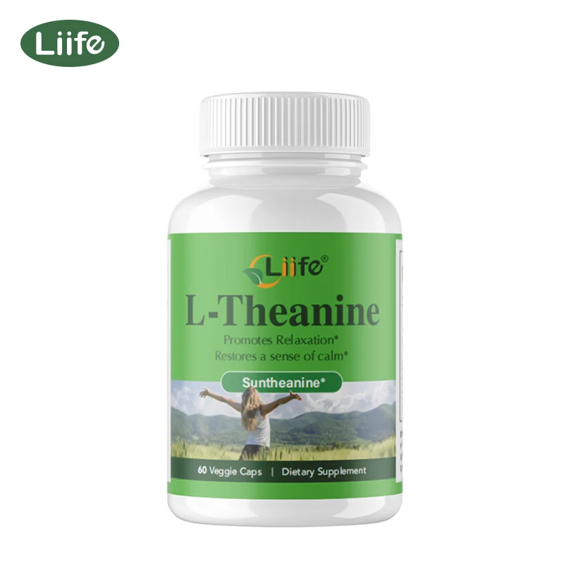 

Liife L-Theanine with GABA, Magnesium & Black Pepper – Relaxation, Stress & Sleep Support – 60 Capsules, 1-Month Supply