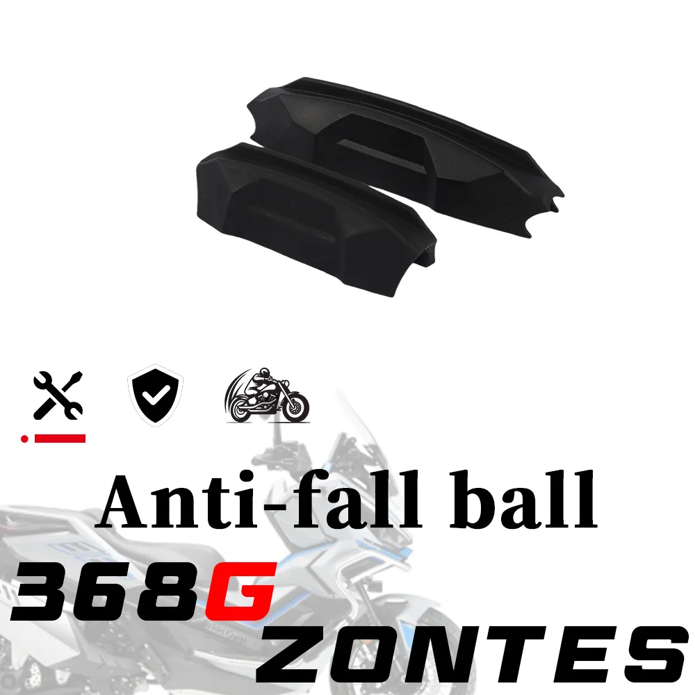 For ZONTES 368G zt-368g G368 Bumper Crash Sliders Guard Protector Rubbers High Low Foot Pegs