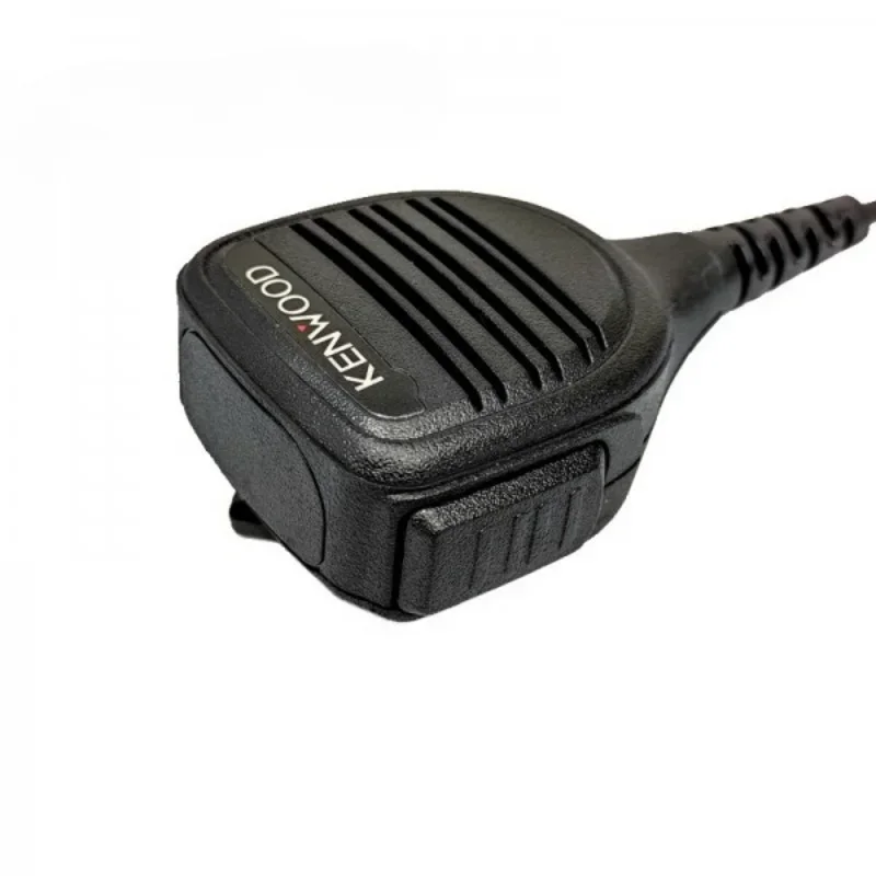 Kenwood-altavoz de mano PMN4013A, micrófono PTT, enchufe K, con conector para auriculares de 3,5mm