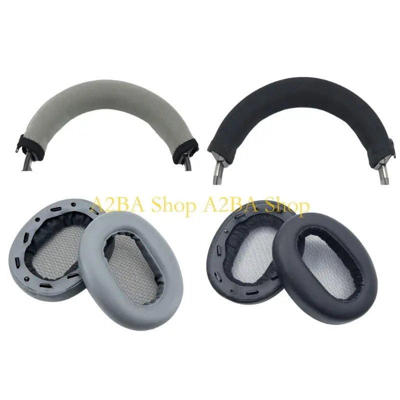 A2BA Губка для ушей, мягкие гибкие амбушюры, рукав для наушников MDR-1AM2, защита от масла и грязи