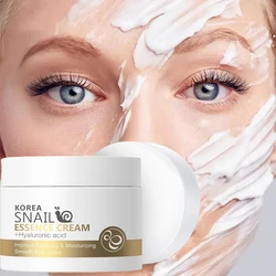 Snail Face Cream Hyaluronic Acid Anti-Wrinkle Anti-aging Facial Whitening Day Cream Collagen Moisturizer Nourish Korea Skin Care