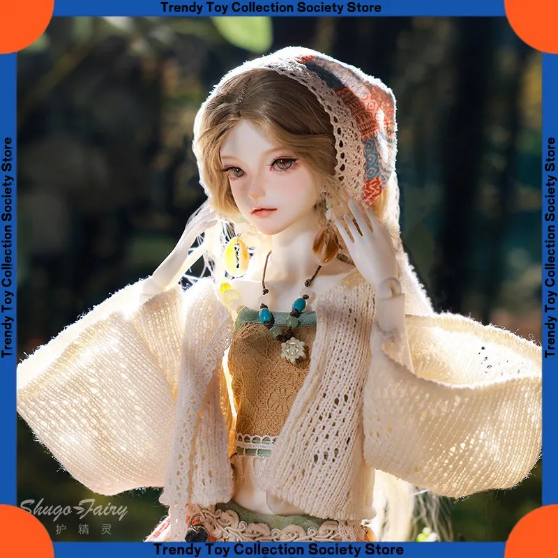 

Four-Point Bjd Girl Senyu Bohemian Style Artistic Forest Style Healing Handcrafted Sd Doll Handcrafted Custom Trendy Festival