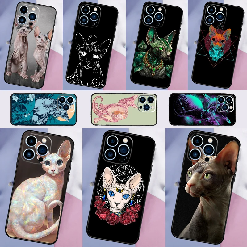 Sphinx Cat Printing Drawing Case For Samsung Galaxy A17 A37 A57 A56 A36 A16 A54 A34 A14 A32 A52 A13 A33 A53 A15 A35 A55