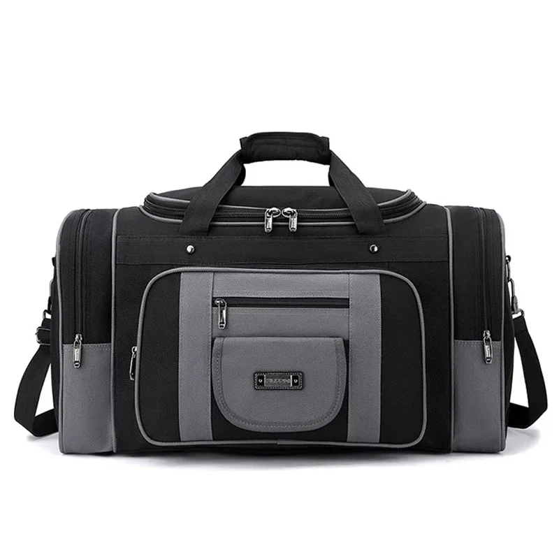 Men Travel Bag Gym Fitness Multi-funcation Detachable Shoulder Strap Handbag Shoes Pocket Traveling Storage Crossbody Bags