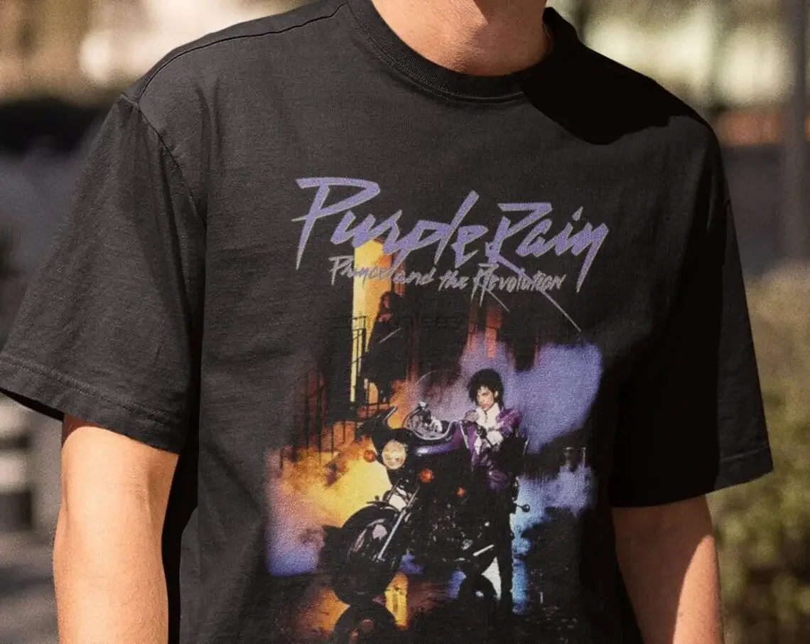 Limited Prince Purpllee Rain Rock Lovesexy-camiseta oficial para hombre, Unisex, 1999