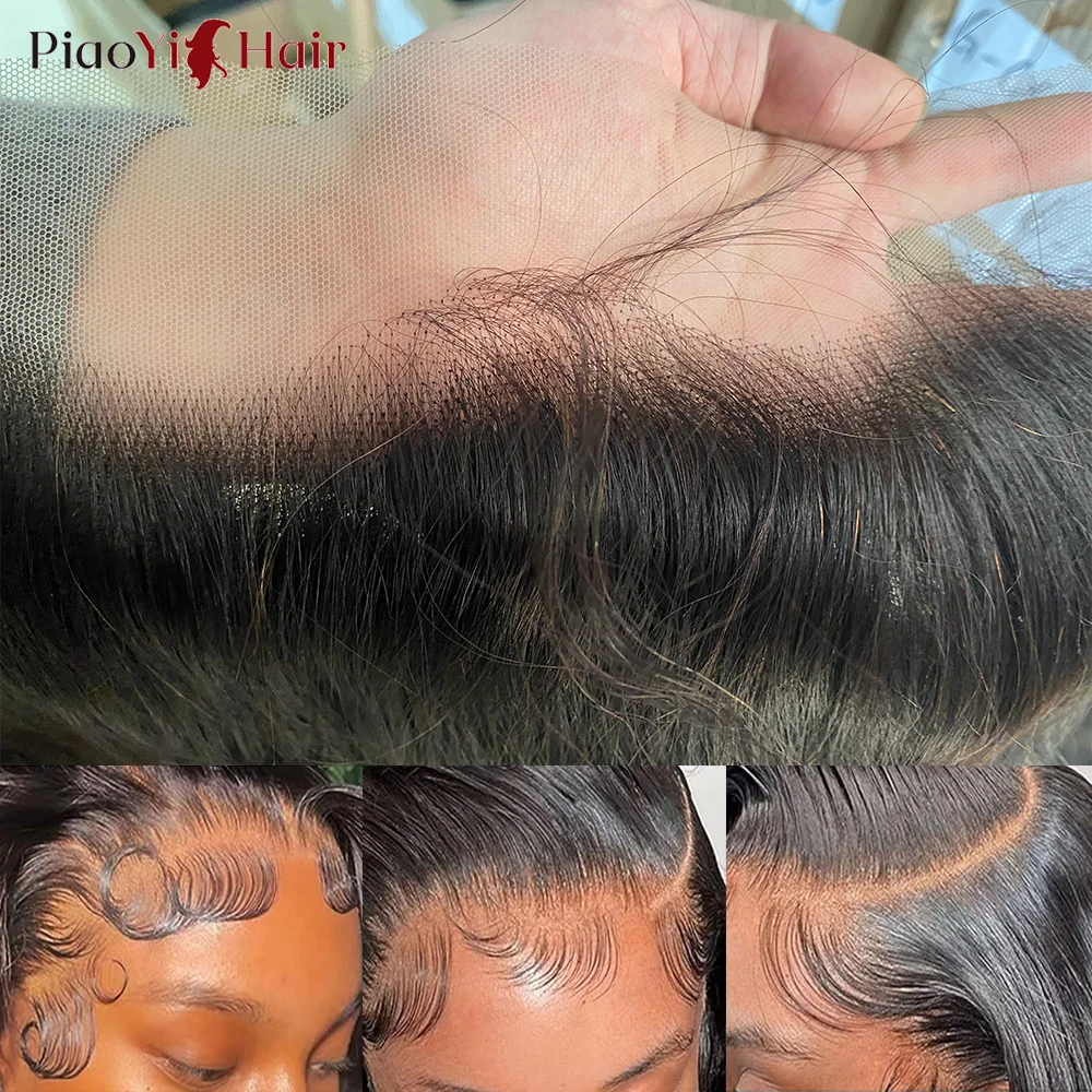 الجسم موجة 13x6 13X4 HD الدانتيل أمامي البرازيلي الشعر البشري قبل قطعها 4x4 5x5 الدانتيل الشفاف 2x6 Hd الدانتيل إغلاق الشعر البشري #5