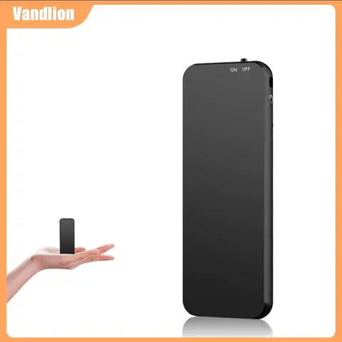 Vandlion V53 음성 활성화 레코더 Type-C 오디오 사운드 녹음 하나의 키 녹음 400mAh 회의용 장시간 녹음 딕 터폰