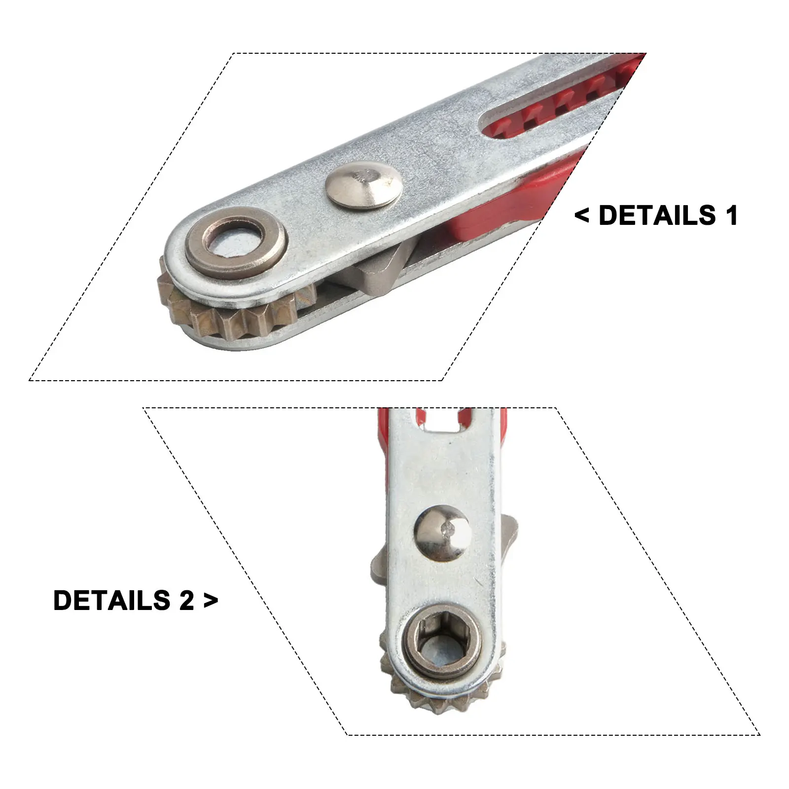 Magnetic Two Way Ratchet Screwdriver Set Compact Storage Design Two Way Ratchet Alloy Steel Handle Storage Design