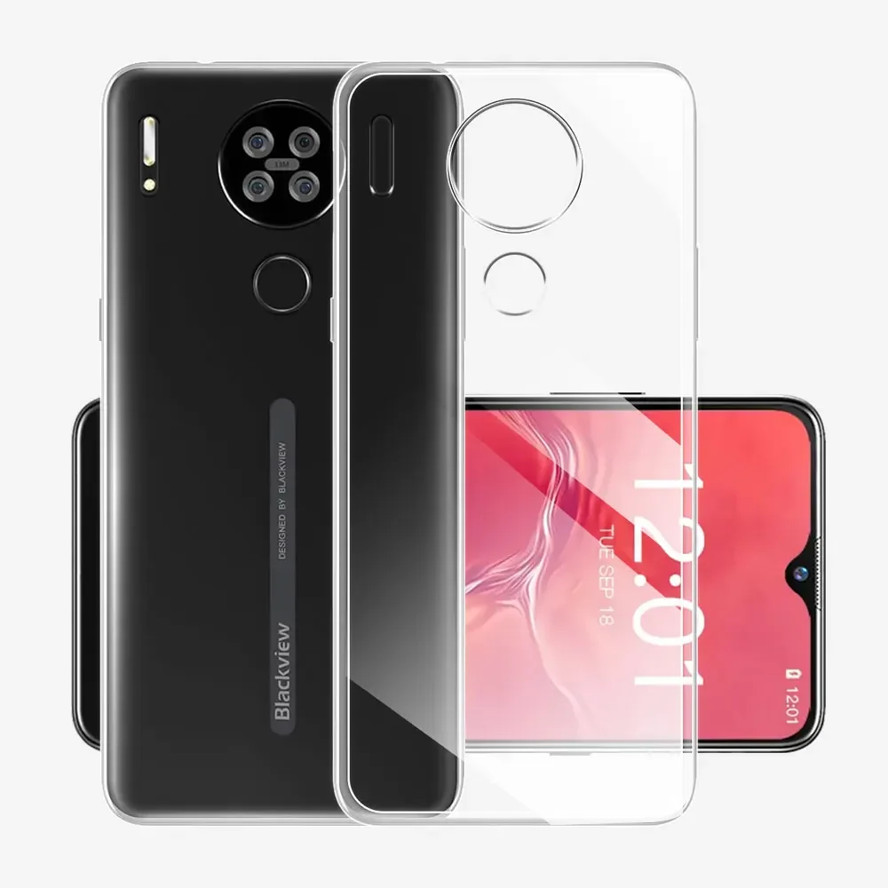 For Blackview A80S Case Ultra Thin Silicone Soft Phone Case For Blackview A80 A80s Clear Cover Funda For BlackviewA80 a80s Coque