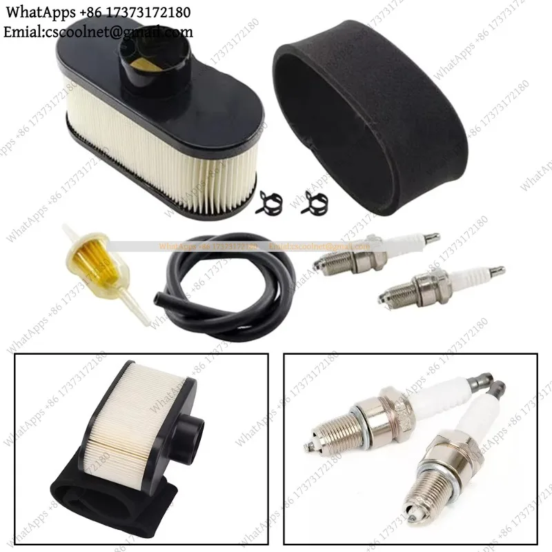 JS01 Air Filter Oil Fuel Filter Maintenance Kit Compatible with FR651V FR691V FR730V Small Engine Repair Parts