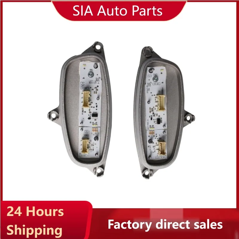 

New 81A998473 81A998474 White DRL Daytime Running Light Module For Audi Q2 2018-2021 LED Angel Eyes Control Unit Car Accessories