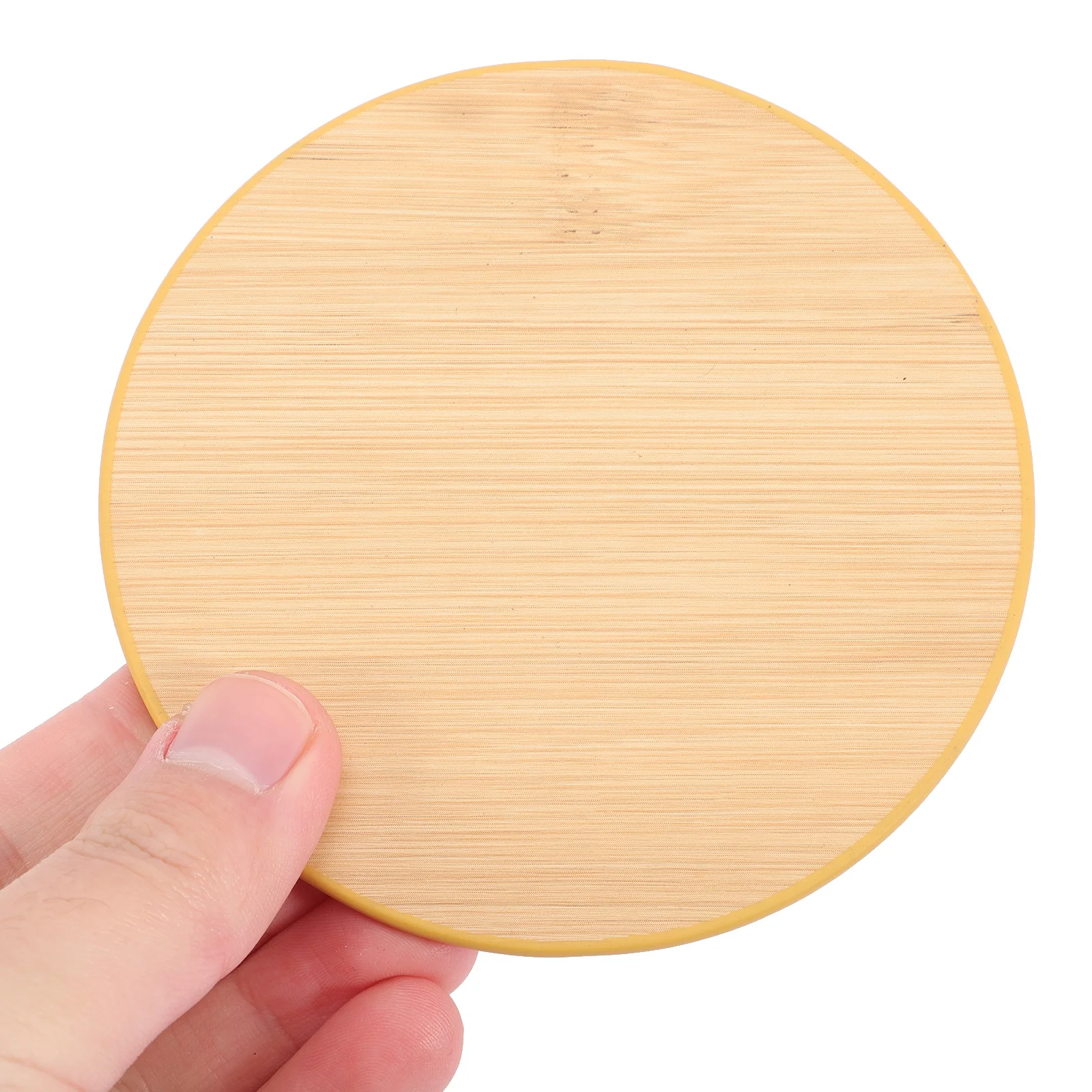 

1Set Round Coaster Heat Resistant Coaster Set with Holder for Cups Drinks Suitable for Home Restaurant Decoration