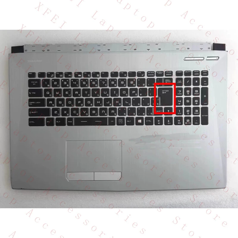 

Клавиатура D Palmrest JP Silver для MSI GL72 GV72 GP72