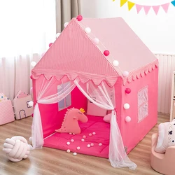 Indoor e Outdoor Tent Brinquedos para Crianças, Play House, Castelo, Finja Toy, Presente para Crianças, Meninos e Meninas, Novo