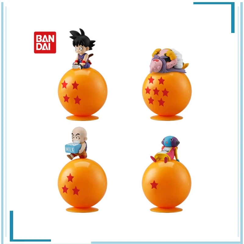 

BANDAI Dragon Ball Gashapon Son Goku Majin Buu Children's Day Gifts Collect Ornaments Childhood Memories Cute Figure Model Toys