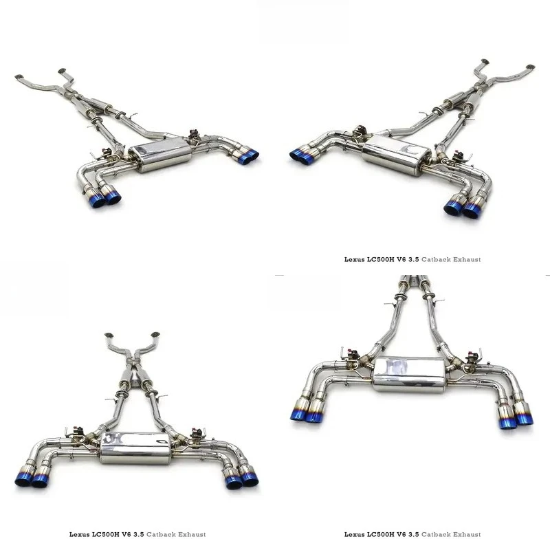 2026 Hot Sale Boska Catback Exhaust for LC500 LC500H 3.5 V6 2018-2022 Exhaust Valve Control Exhaust System