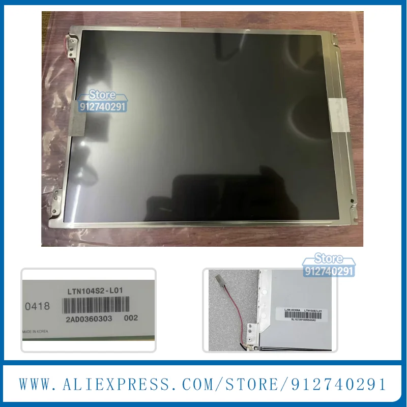 LTN104S2-L01 Original 10.4 Inch LTN104S2 L01 LCD Display Screen Panel 100% Tested