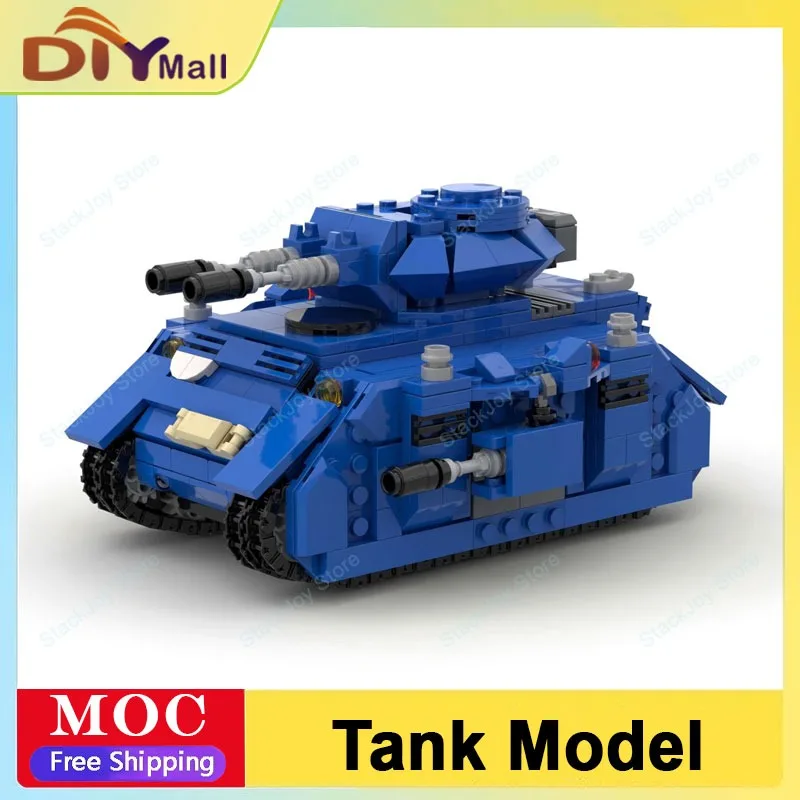 

MOC Tank Building Set 685 PCS Modular Technology Model Inspired by Popular Games Collectible DIY Gift for Adults Teens