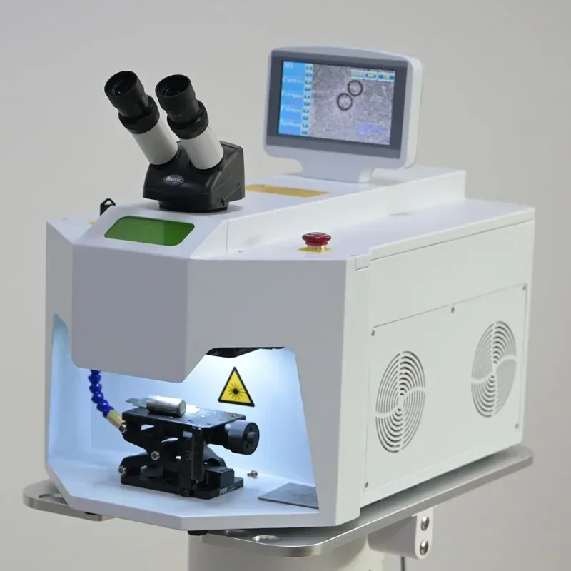 Desktop small and micro laser spot welding machine, jewelry mini spot welding machine