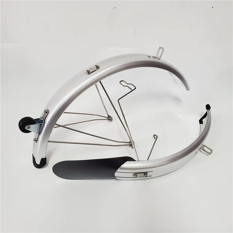 折りたたみ自転車 16 インチ 349 マッドガード シルバー ブロンプトン