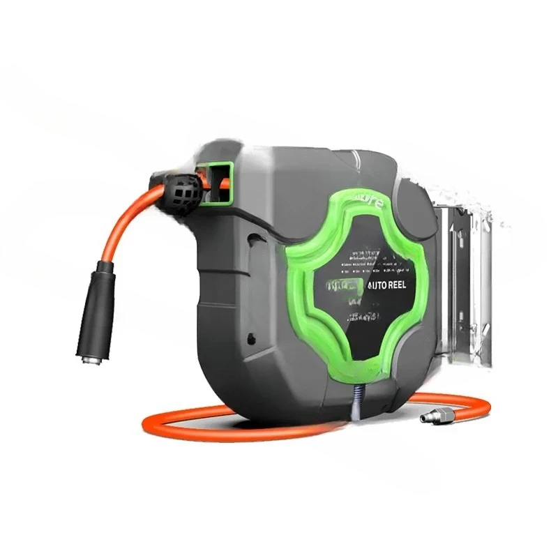 10/15/20/25M Automatic Retractable Hose Reel Dedicated Car Repair Air Duct Retractor Pneumatic Pipe Receiver Car Beauty