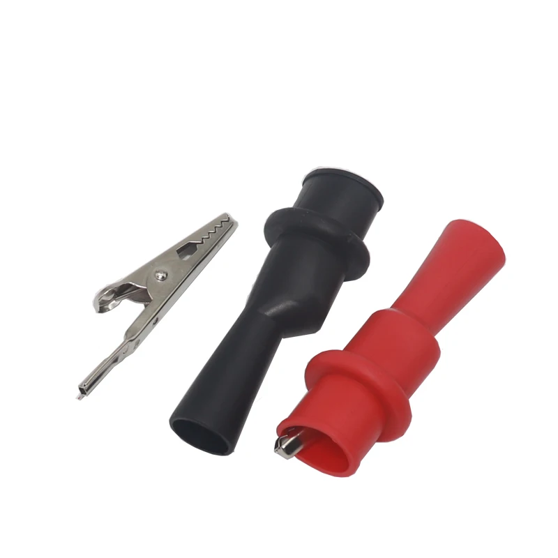 【2PCS】 10A 1000V Alligator Crocodile Test Clip Clamp For Multimeter Tester Probe Crocodile Clip