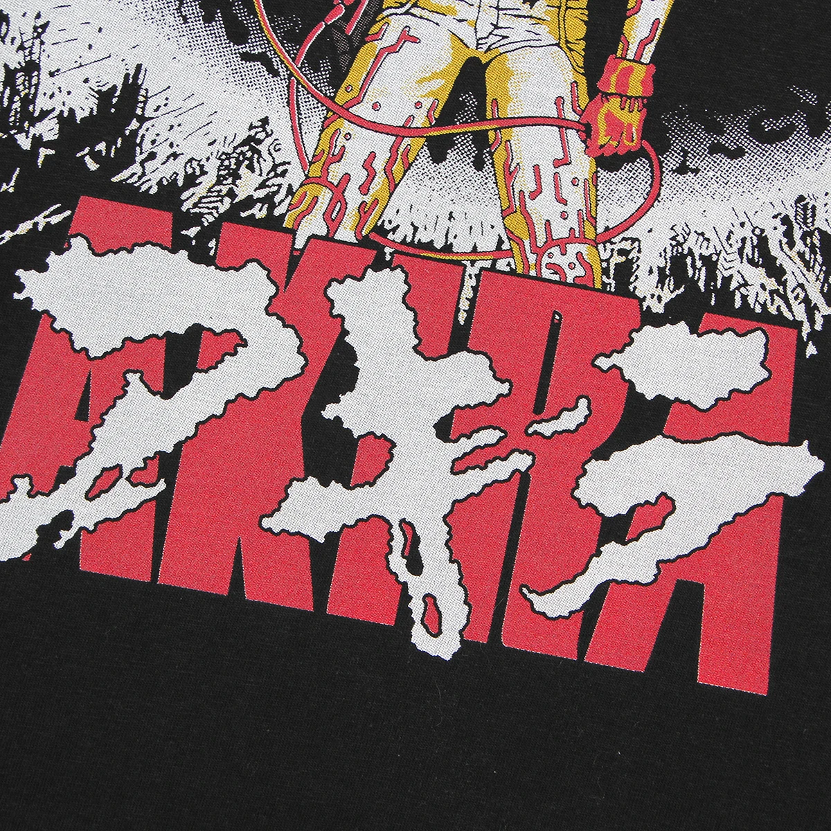 Akira T-Shirt Neo Tokyo Explosion Otomo Katsuhiro METROPOLIS Memories Anime Cotton Black Tee Shirt